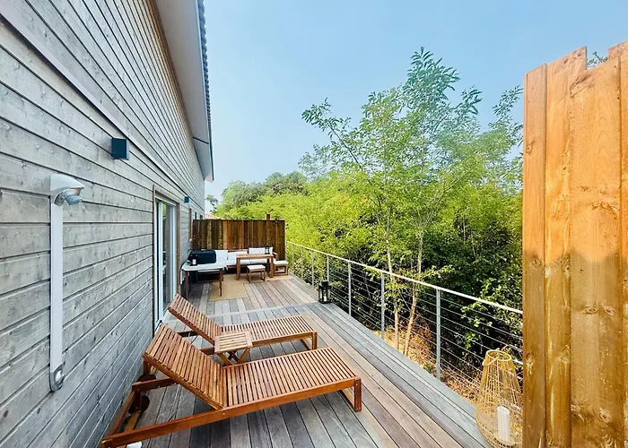 Charmante Maison Neuve En Lisiere De Foret, Cadre Nature Et Proche Ocean Ondres